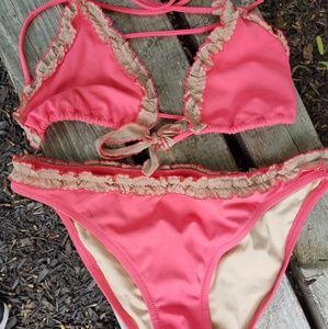 Victoria's Secret Bikini ~ L Top & M Bottoms